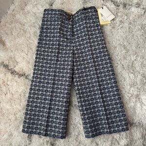 Gucci Navy and White Logo Trousers